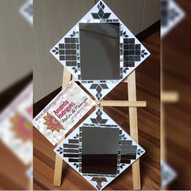 Espelhos em mosaicos